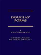 Douglas' Forms cover
