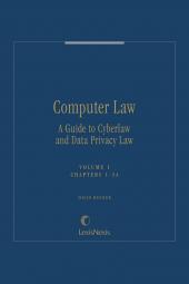 Computer Law: A Guide to Cyberlaw and Data Privacy Law SAMPLE cover