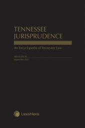 Tennessee Jurisprudence, Table of Statutes cover