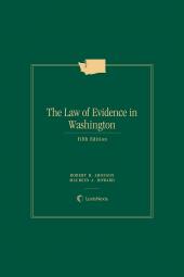 The Law of Evidence in Washington cover
