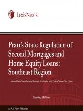 Pratt's State Regulation of 2nd Mortgages & Home Equity Loans - Southeast cover