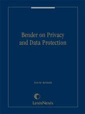 Bender on Privacy and Data Protection cover