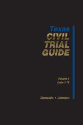 Texas Civil Trial Guide cover
