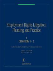 Employee Rights Litigation: Pleading and Practice 