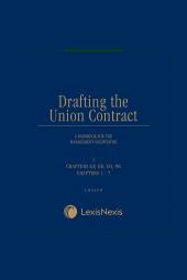 Drafting the Union Contract: A Handbook for the Management  Negotiator cover