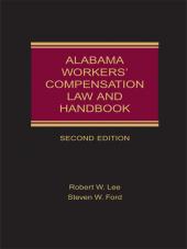 Alabama Workers' Compensation Law and Handbook cover
