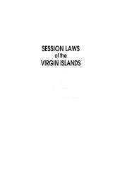 Session Laws of the Virgin Islands cover