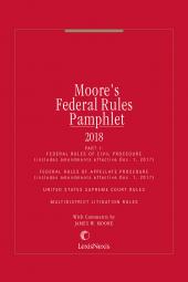 Moores Federal Rules Pamphlet Part 1 SAMPLE cover