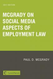 McGrady on Social Media Aspects of Employment Law  