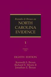 Brandis and Broun on North Carolina Evidence cover