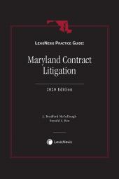 LexisNexis Practice Guide: Maryland Contract Litigation 