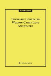 Tennessee Concealed Weapon Carry Laws Annotated cover