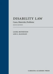 Disability Law: Cases, Materials, Problems cover