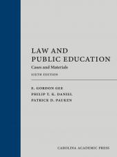 Law and Public Education: Cases and Materials cover