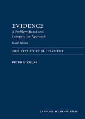 Evidence: 2021 Statutory Supplement cover