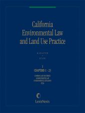 California Environmental Law and Land Use Practice cover