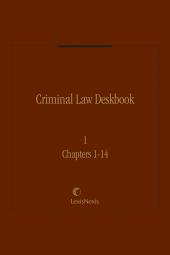 Criminal Law Deskbook cover