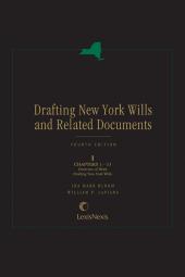 Drafting New York Wills and Related Documents cover