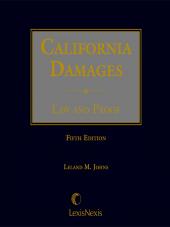 California Damages: Law and Proof cover