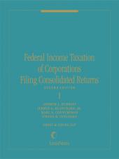 Federal Income Taxation of Corporations Filing Consolidated Returns cover