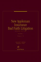 New Appleman Insurance Bad Faith Litigation cover