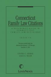 Connecticut Family Law Citations cover