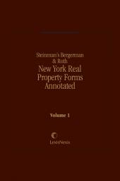 Steinman's Bergerman and Roth, New York Real Property Forms Annotated cover
