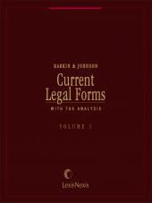 Rabkin & Johnson Current Legal Forms with Tax Analysis cover
