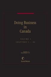 Doing Business in Canada cover
