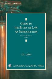 Guide to the Study of Law: An Introduction cover