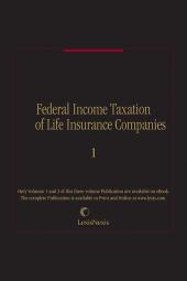 Federal Income Taxation of Life Insurance Companies cover