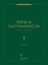 Antieau on Local Government Law