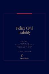 Police Civil Liability cover