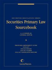 Securities Primary Law Sourcebook cover