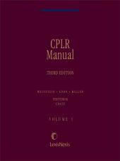Weinstein, Korn and Miller CPLR Manual cover