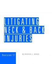 Litigating Neck and Back Injuries cover