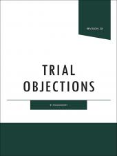Trial Objections cover