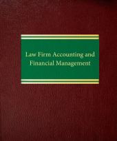 Law Firm Accounting and Financial Management cover