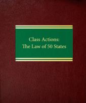 Class Actions: The Law of 50 States cover
