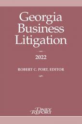 Georgia Business Litigation cover