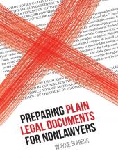 Preparing Plain Legal Documents for Nonlawyers cover