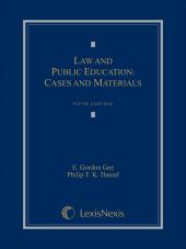 Law and Public Education: Cases and Materials cover
