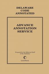 Delaware Advance Annotated Service cover