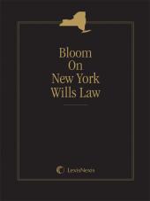 Bloom on New York Wills Law cover