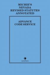 Nevada Advance Code Service cover