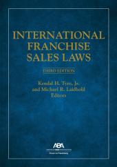 International Franchise Sales Laws cover