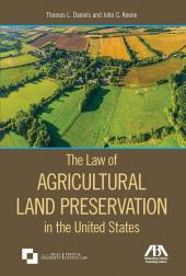 The Law of Agricultural Land Preservation cover