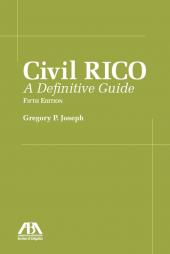 Civil RICO: A Definitive Guide cover