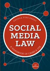 Social Media Law: A Handbook of Cases & Use cover