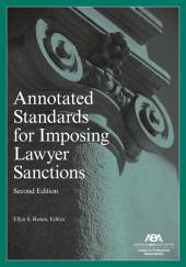 NO LONGER USED Annotated Standards for Imposing Lawyer Sanctions cover